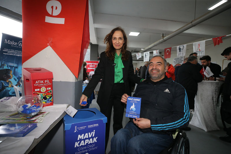 Aliağa’dan Karşıyaka’ya İyilik Köprüsü: “Mavi Kapak” Kampanyasına 200 Kilogramlık Destek